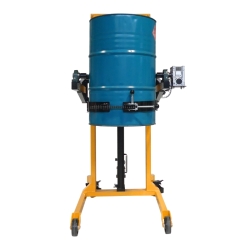 Trasera bidón - Apilador volteador de barriles 450 kg – elevación 1500 mm