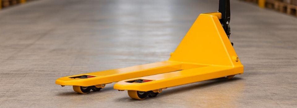 ¿Cómo lubricar las ruedas delanteras y los rodamientos de una transpaleta?